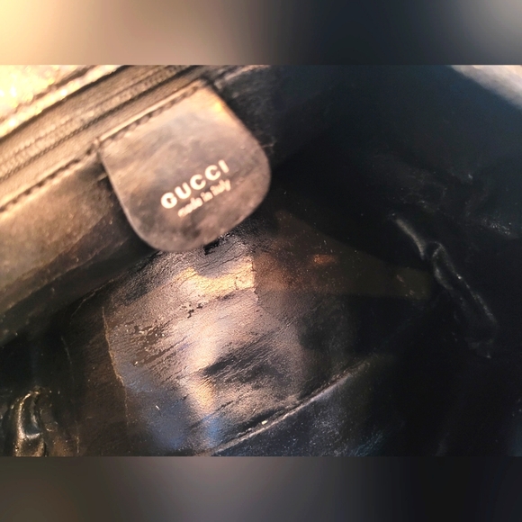 Gucci Top Handle Leather Bag Tom Ford Era - Picture 6 of 6